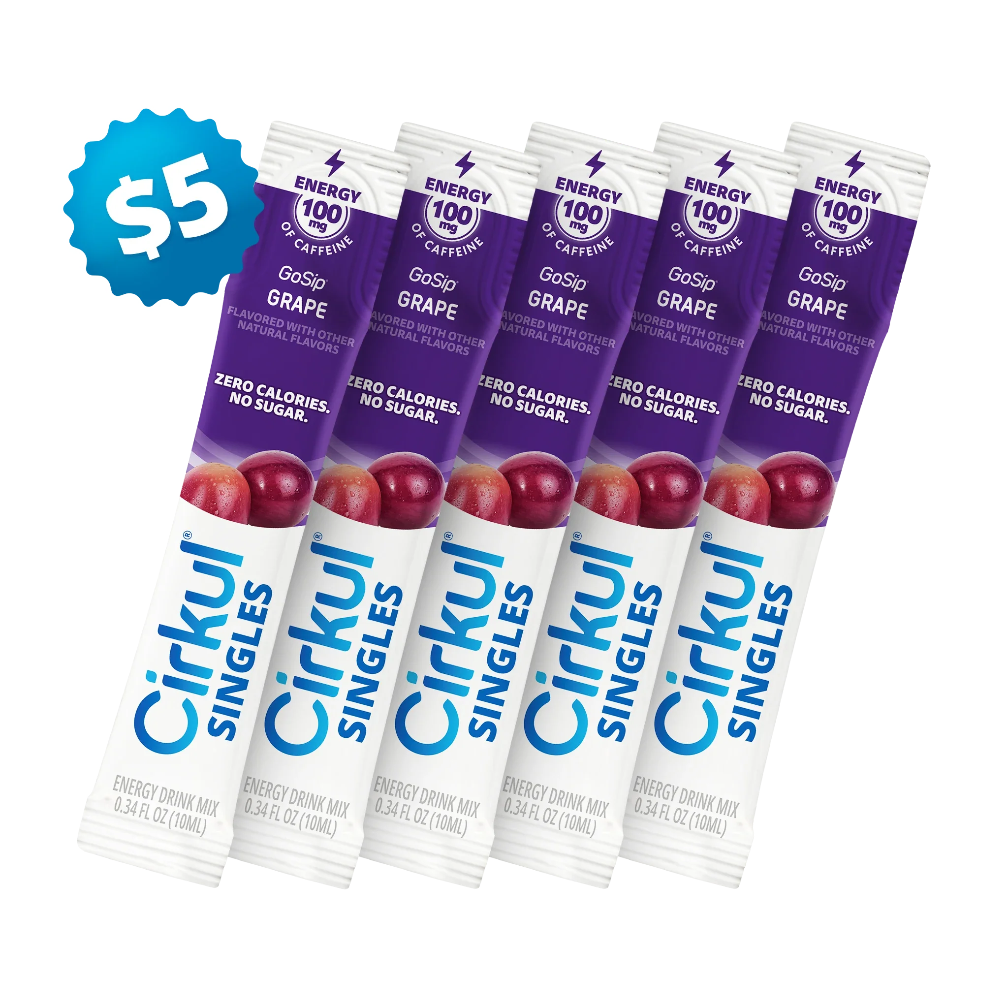 Cirkul 5 For $5 - GoSip® Grape