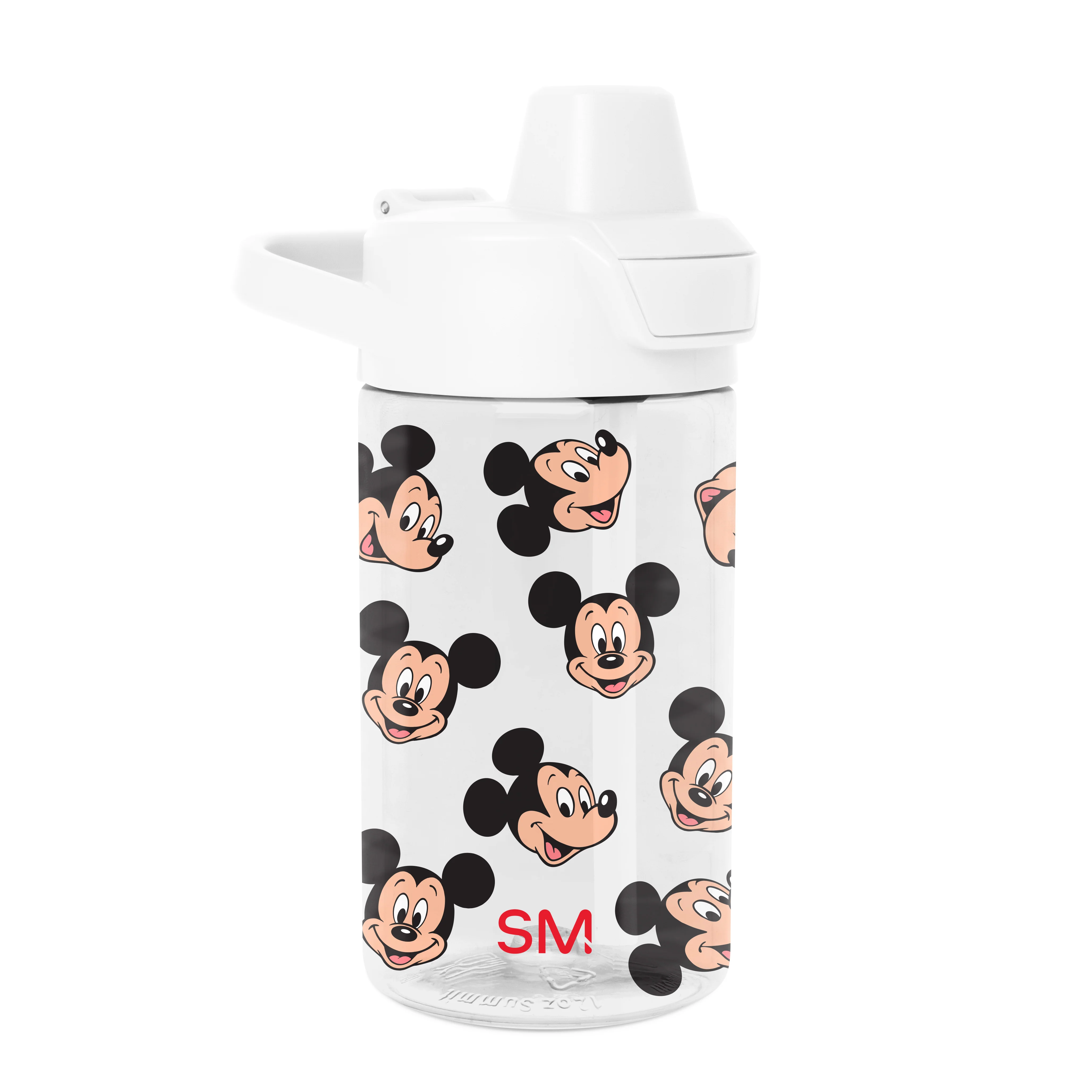 Simple Modern Summit Kids Plastic Water Bottle with Simple Flip Straw Lid - 12oz Mickey Mouse Fun