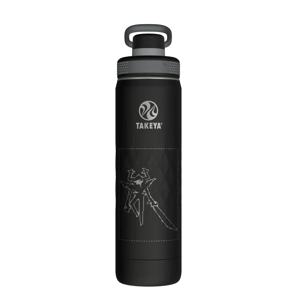 Takeya Sport Water Bottle - 22oz Obsidian Spout - Model 51315-TAKEYA-SPORT-WATER-BOTTLE-CUSTOMIZED-166-22OZ-OBSIDIAN-SPOUT