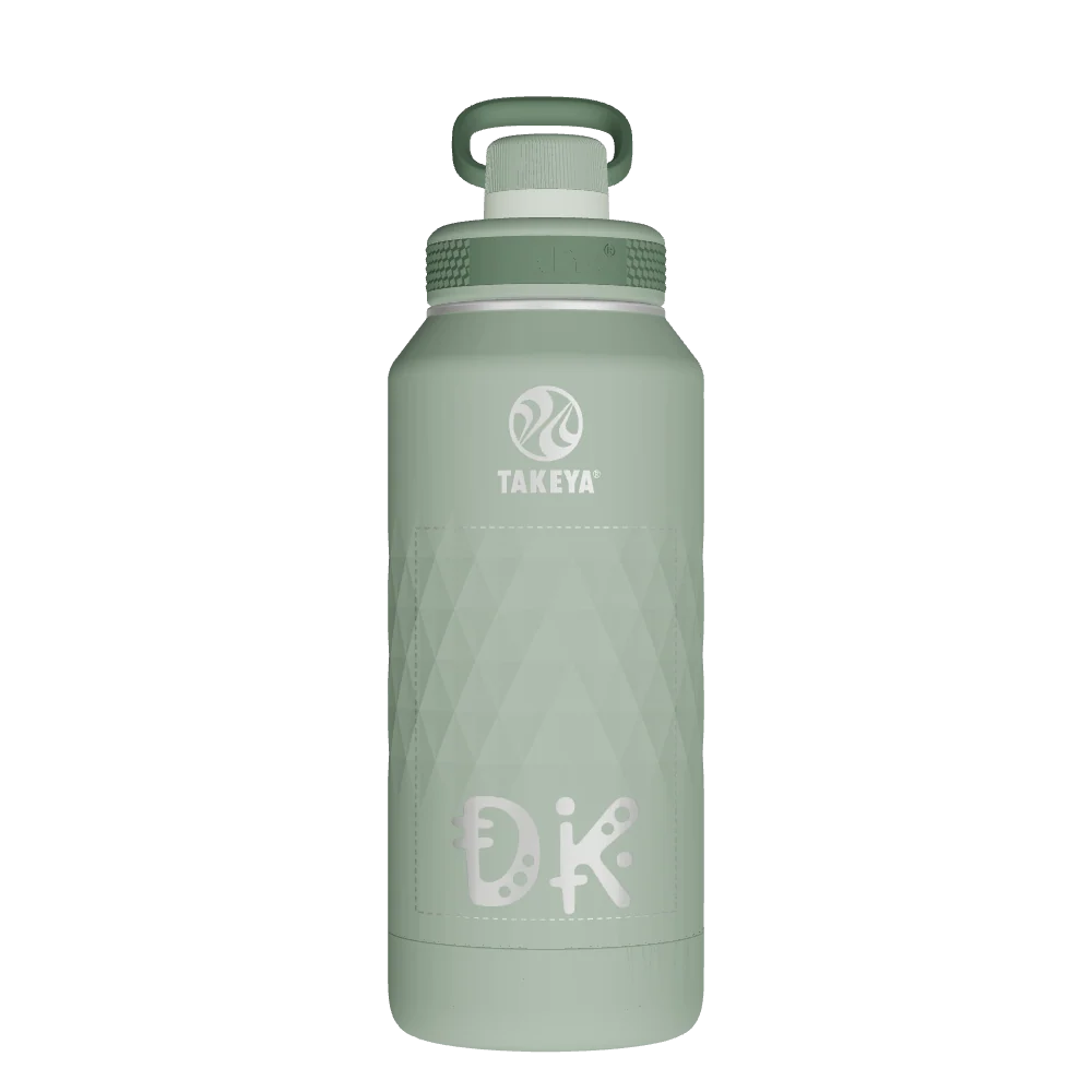 Takeya Sport Water Bottle - 32oz Eucalyptus Spout