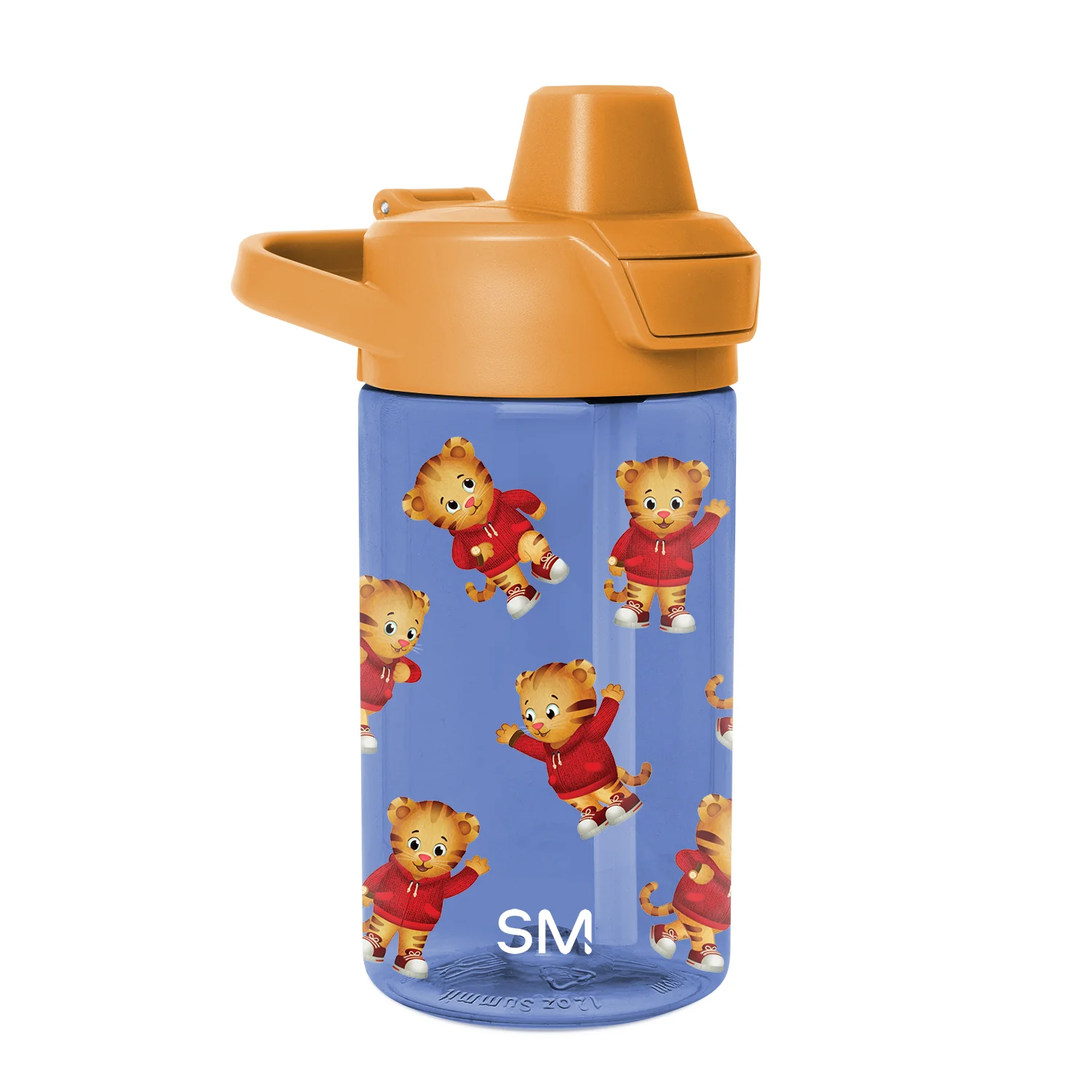 Simple Modern Summit Kids Plastic Water Bottle with Simple Flip Straw Lid - 12oz Daniel Tiger Dances