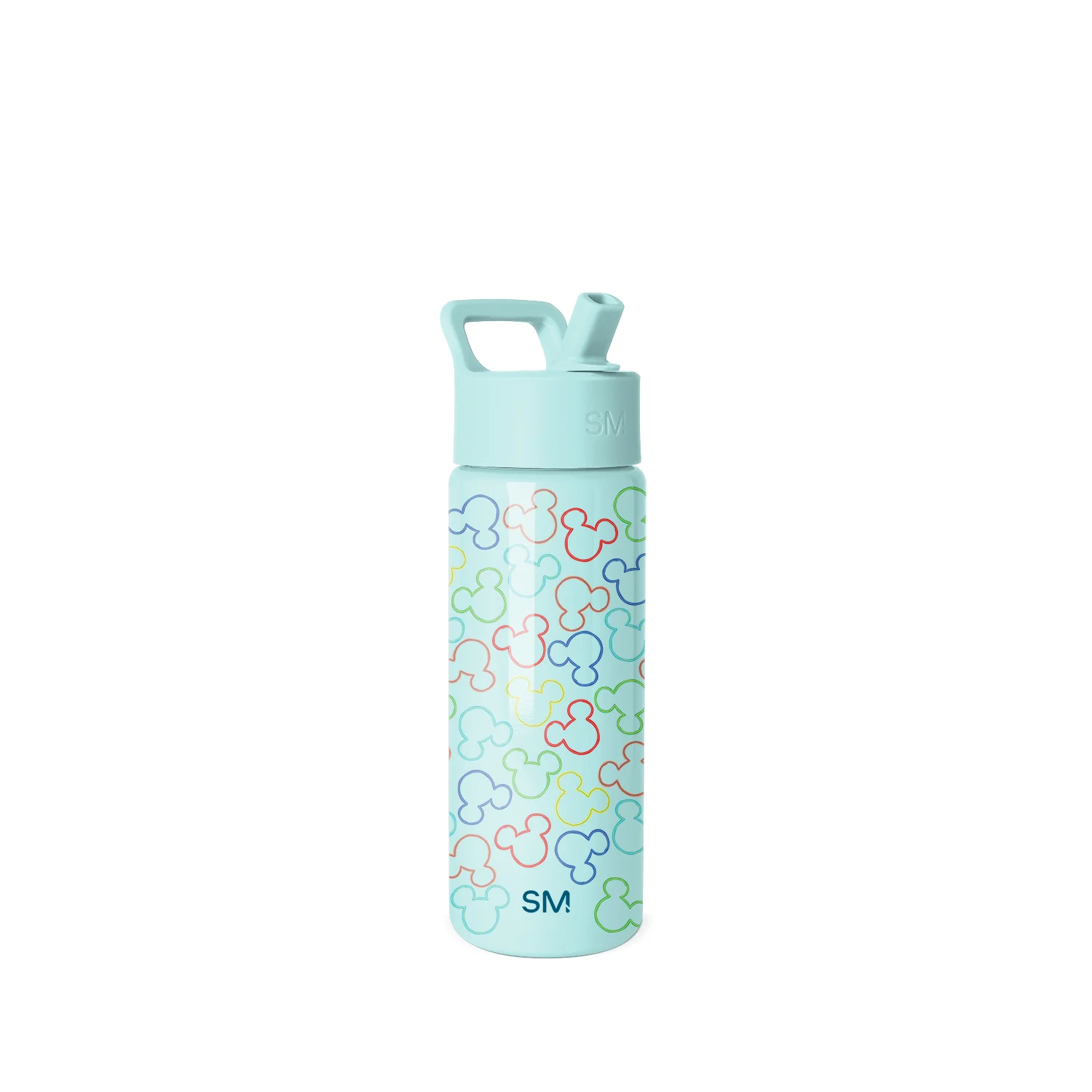 Simple Modern Summit Kids Water Bottle with Straw Lid - 18oz Cheers to Mickey Ears