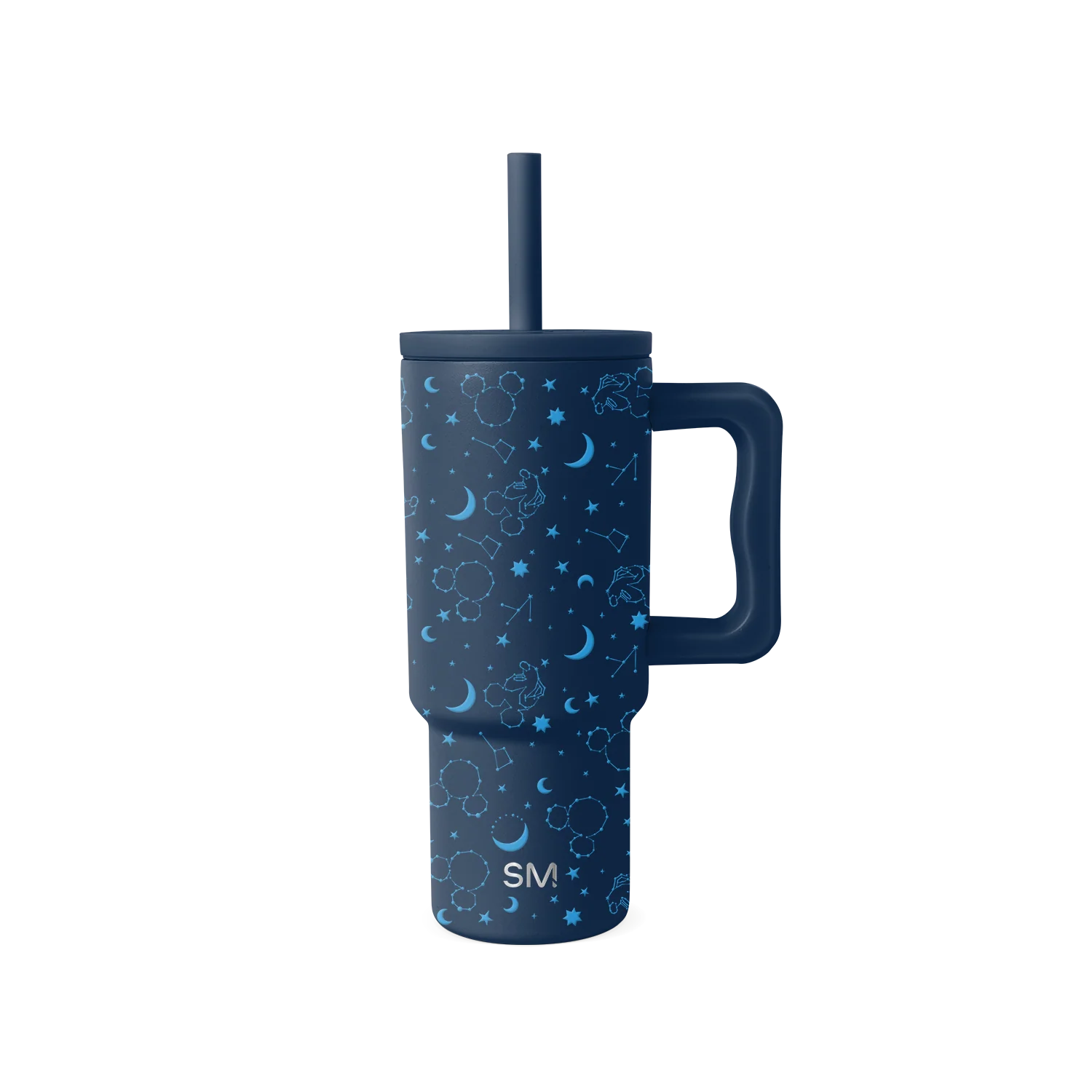 Simple Modern Trek Kids Tumbler with Silicone Straw Lid - 24oz Mickey Mouse Constellations