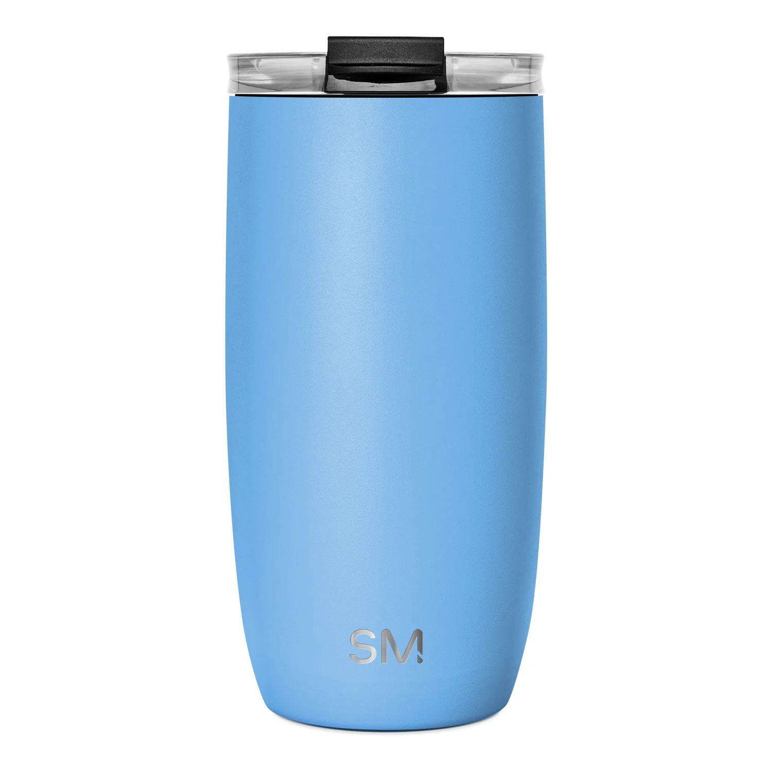 Simple Modern Voyager Tumbler with Clear Flip Lid & Straw - 16oz Snow Day