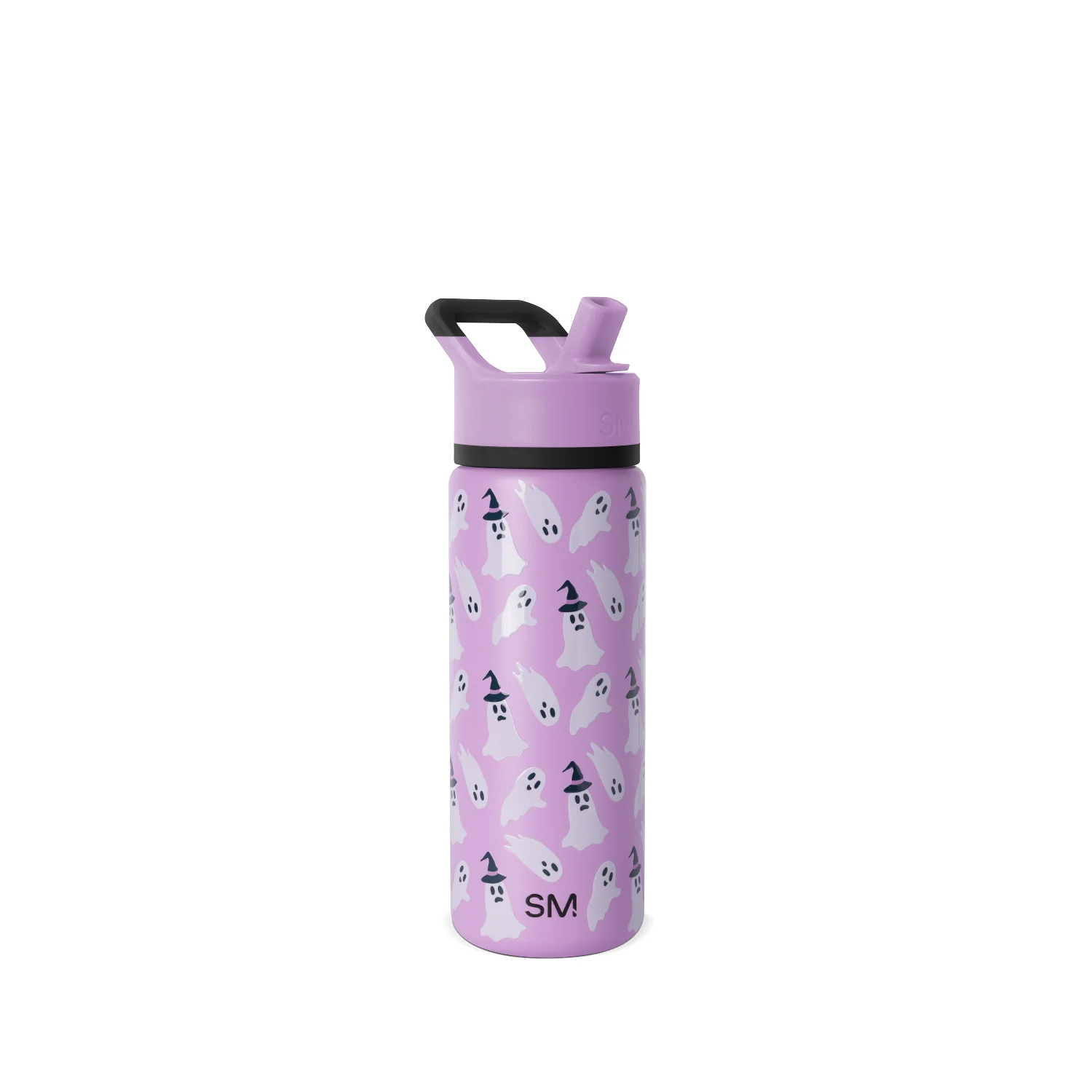 Simple Modern Summit Water Bottle with Straw Lid - 18oz Witchy Ghosts