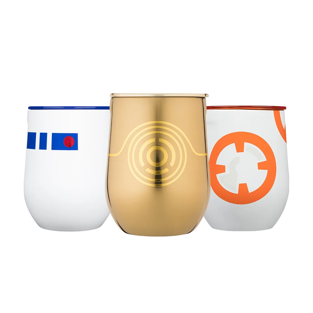 Corkcicle Star Wars™ Droids Stemless Set (3)