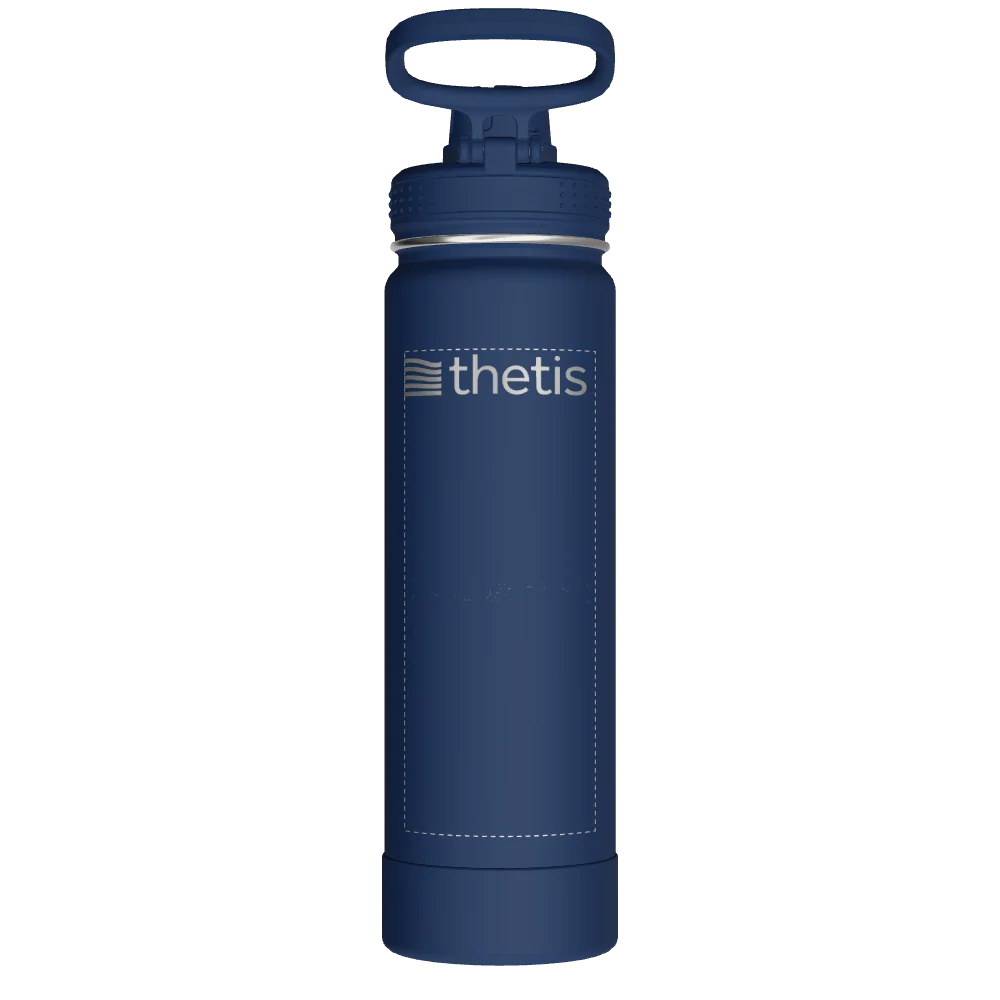 Takeya Actives Water Bottle With Spout Lid - 22oz Midnight