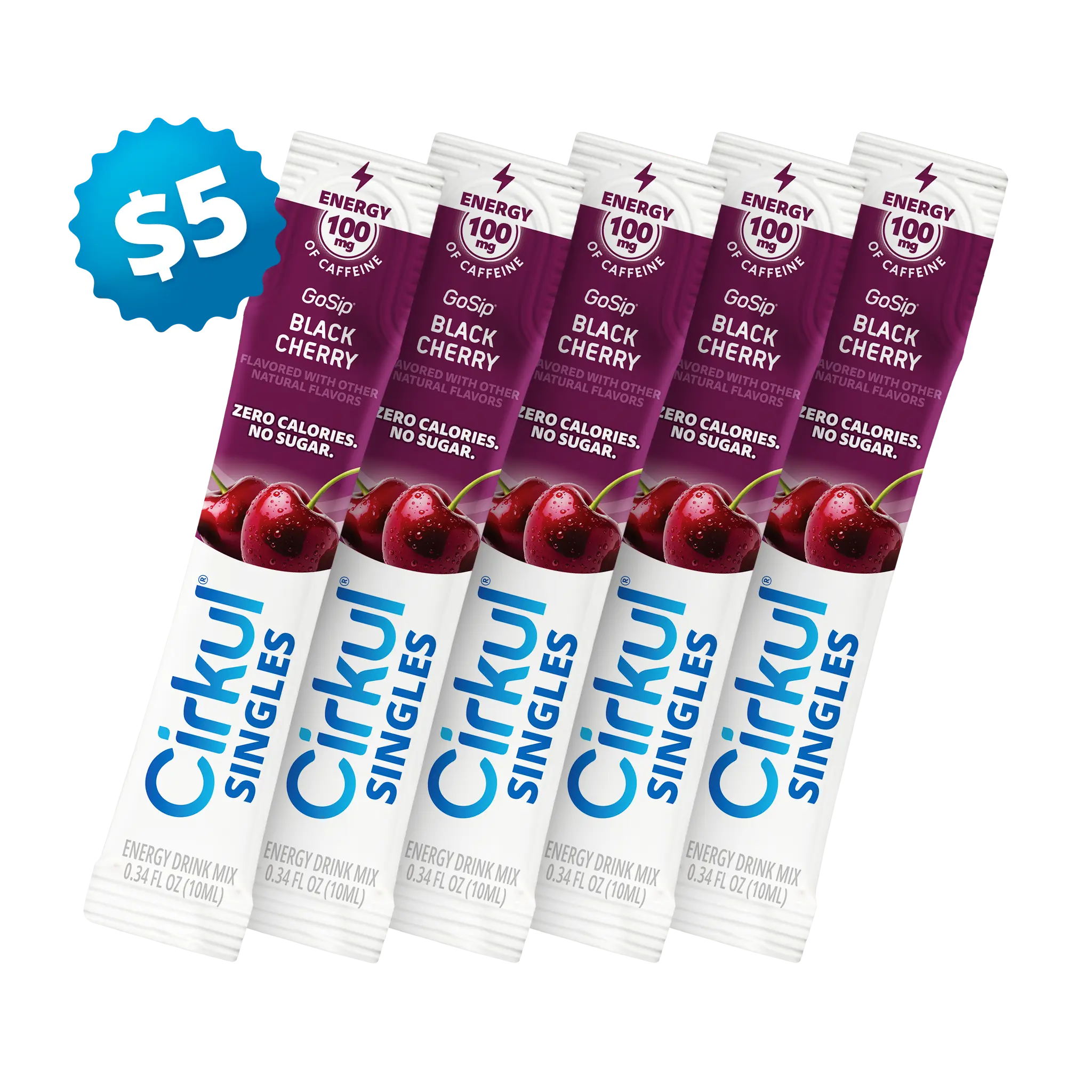 Cirkul 5 For $5 - GoSip® Black Cherry