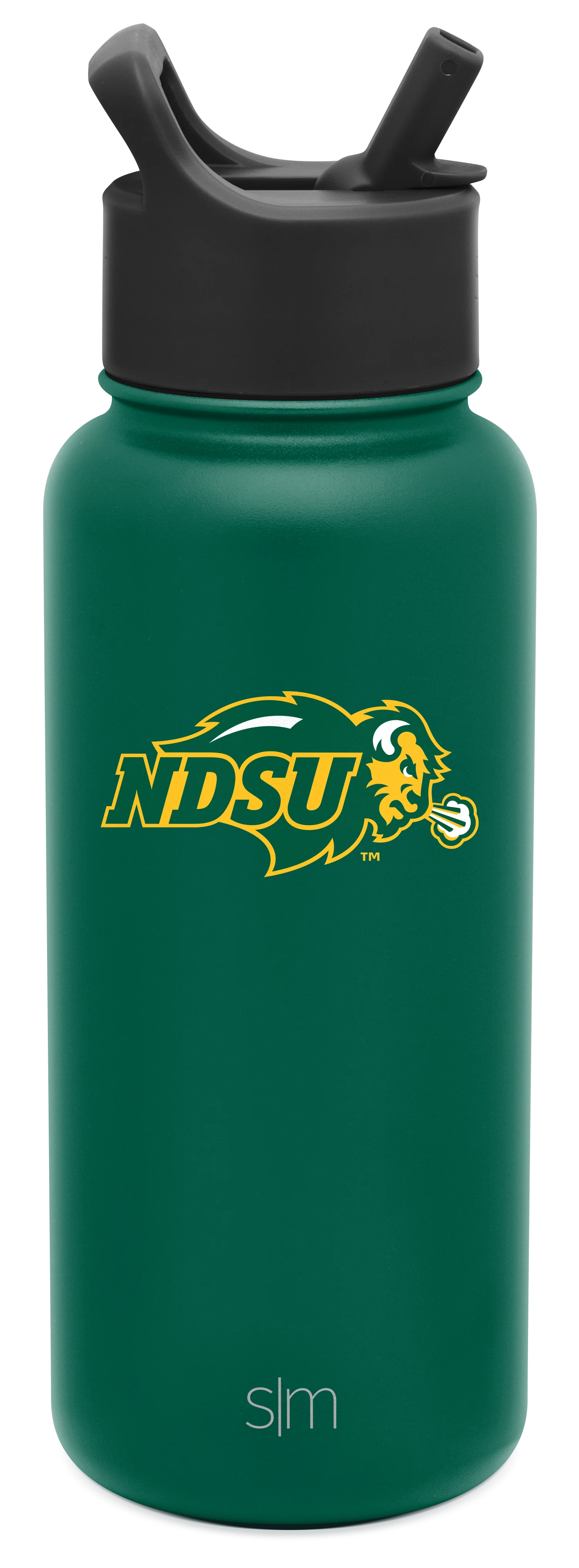 Simple Modern Collegiate Summit Water Bottle with Straw Lid - 32oz North Dakota State
