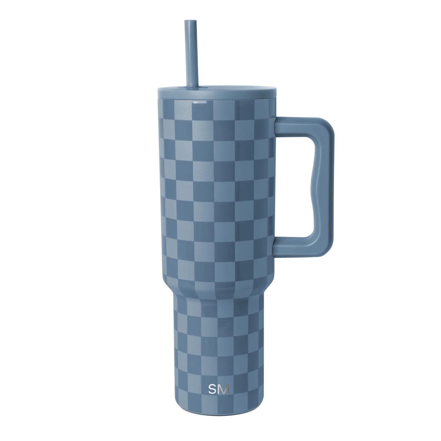 Simple Modern Trek Tumbler - 40oz Blue Dune Checkmate