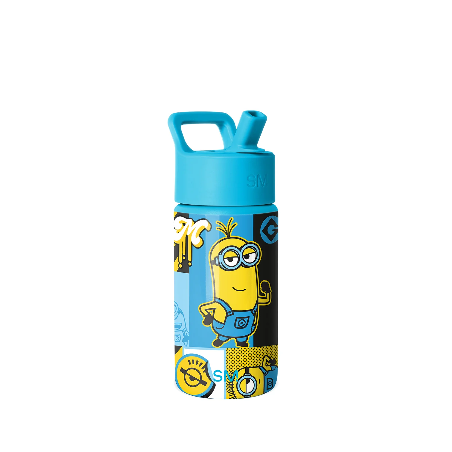 Simple Modern Summit Kids Water Bottle with Straw Lid - 14oz Minions Bello