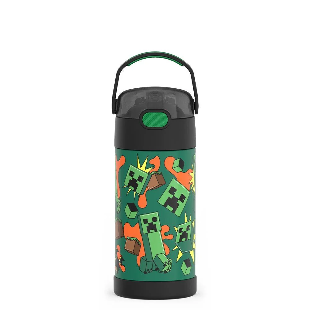 THERMOS 12oz FUNtainer® Water Bottle Minecraft - Model F4104MI6