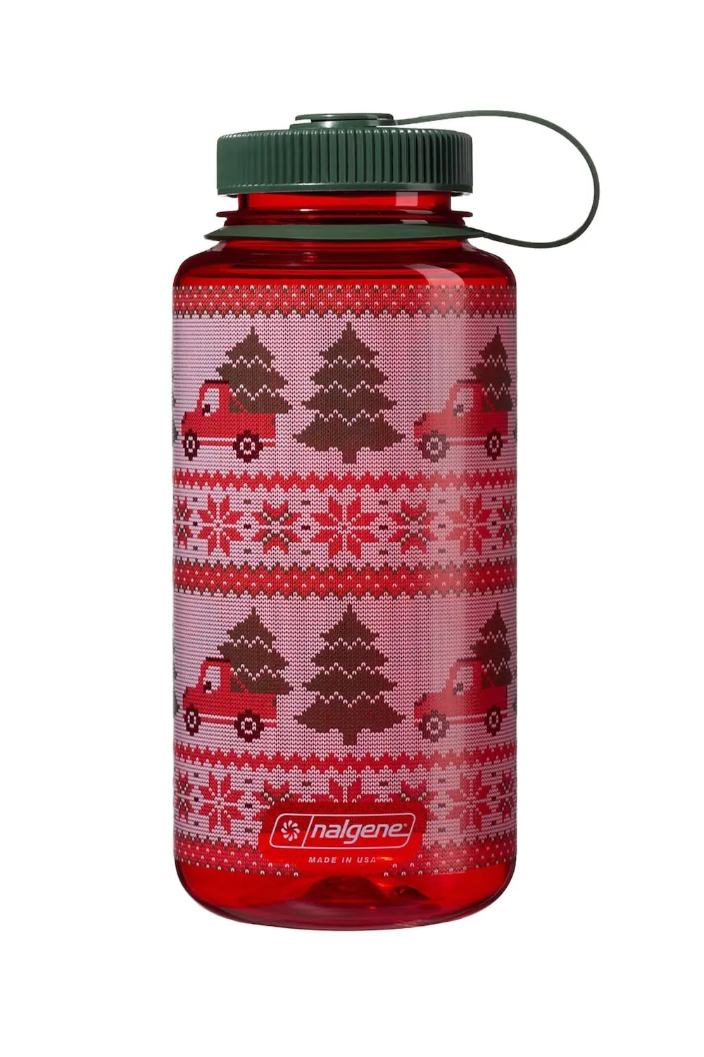 Nalgene 32oz Wide Mouth Ugly Sweater Bottle