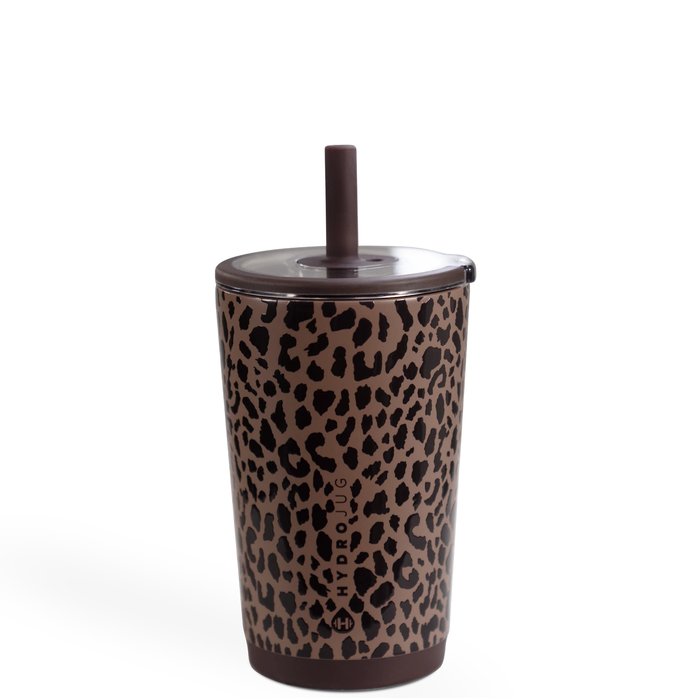HydroJug Brown Leopard - 14 oz Kids Tumbler