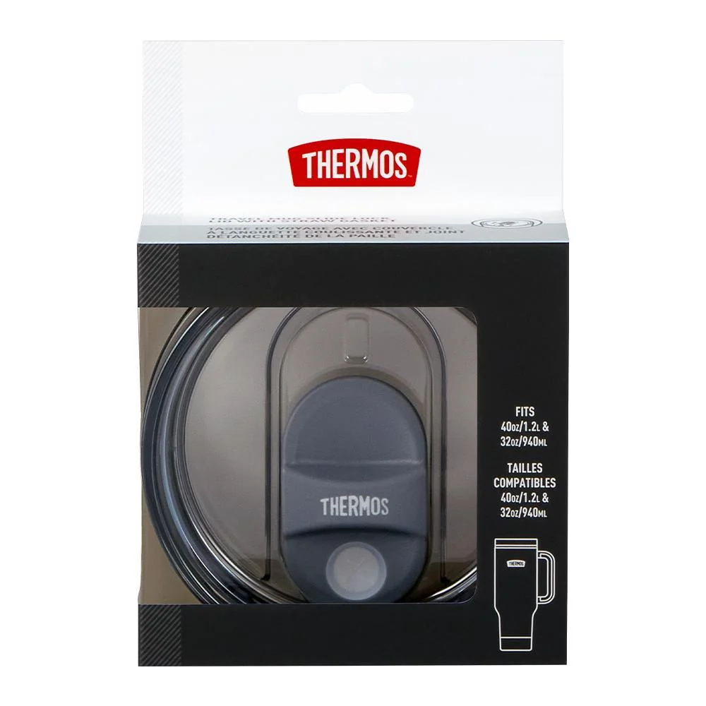 THERMOS Cup Holder Mug Replacement Lid - Smoke