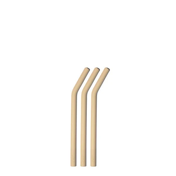 bkr MALIN TEENY BOTTLE STRAWS 250ML (8OZ) SET OF THREE