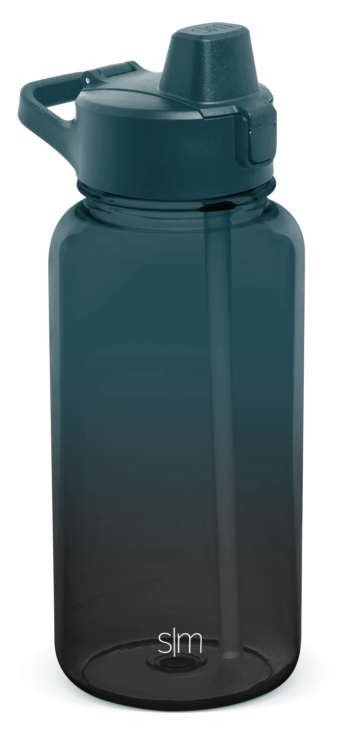 Simple Modern Plastic Summit With Simple Flip Silicone Straw Lid - 32oz Moonlight
