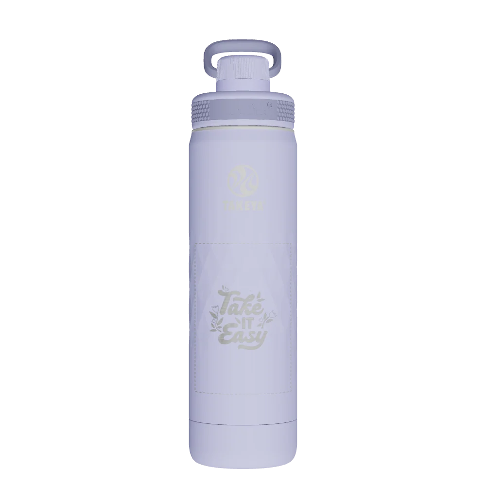 Takeya Sport Water Bottle - 22oz Moonlight Spout - Model 51319-TAKEYA-SPORT-WATER-BOTTLE-CUSTOMIZED-393-22OZ-MOONLIGHT-SPOUT