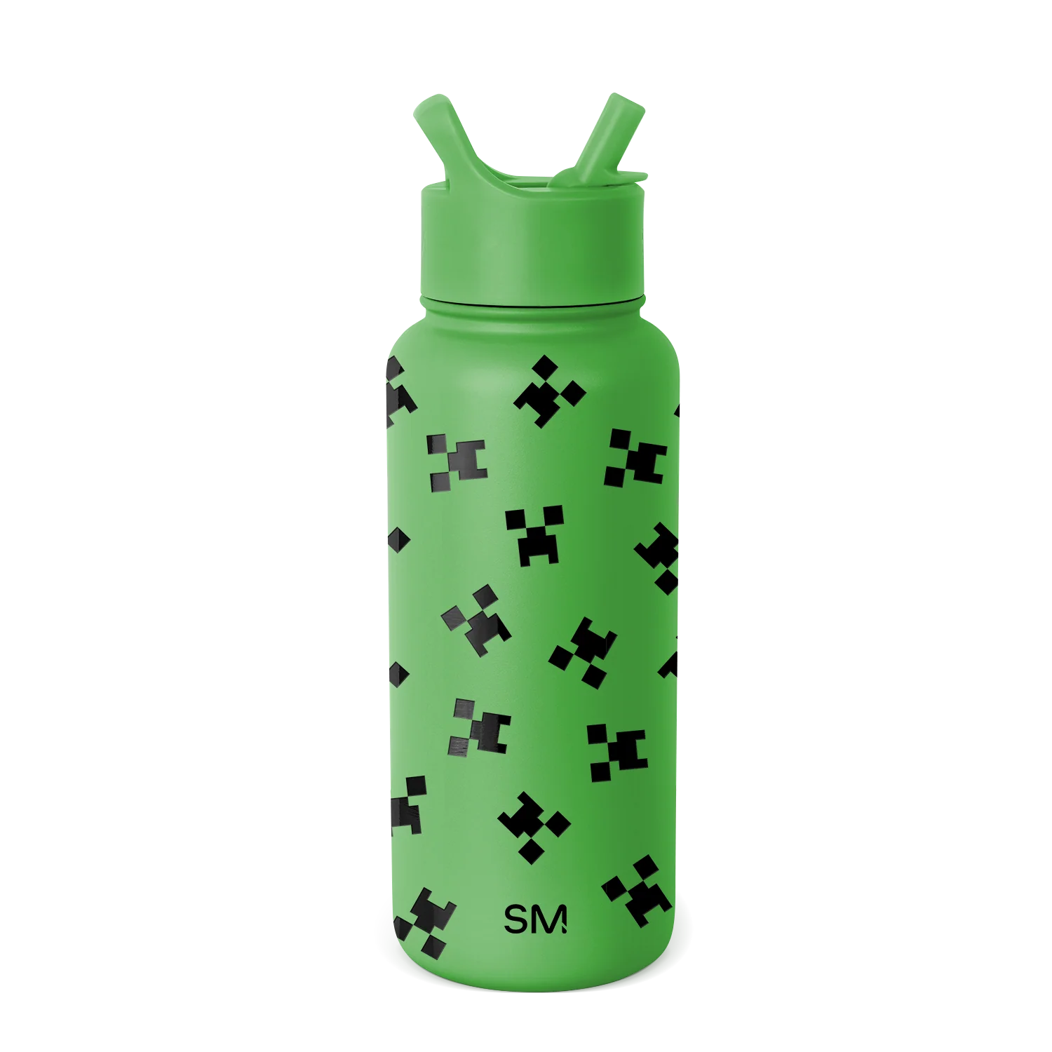 Simple Modern Minecraft Summit Water Bottle with Straw Lid