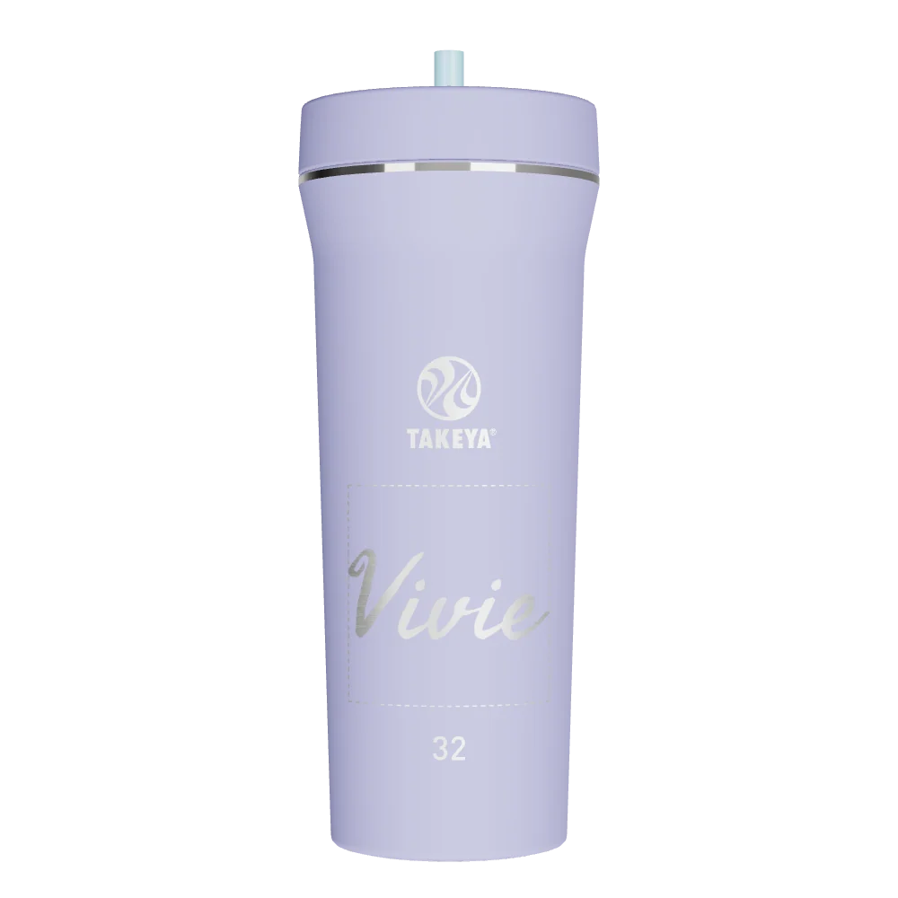 Takeya Straw Tumbler - 32oz Lavender Field